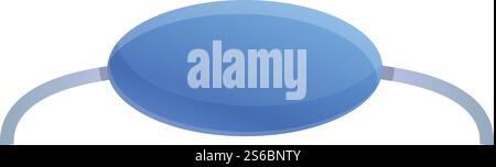 Symbol für Bildkondensator. Zeichentrick des Bildkondensatorvektorsymbols für Webdesign isoliert auf weißem Hintergrund. Bildkondensator-Symbol, Cartoon-Stil Stock Vektor