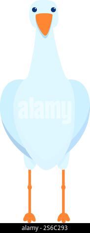 Naturstorch-Symbol. Cartoon des Naturstorch Vektor-Icons für Web-Design isoliert auf weißem Hintergrund. Naturstorch-Ikone, Cartoon-Stil Stock Vektor