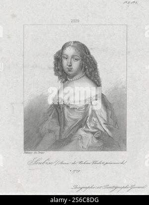 Gavard - Anne de Rohan-Chabot, Prinzessin de Soubise. Stockfoto