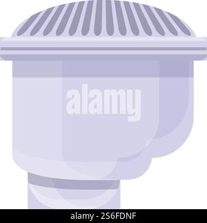 Symbol für Luftreinigung. Cartoon des Luftreinigungsvektorsymbols für Webdesign isoliert auf weißem Hintergrund. Luftreinigungssymbol im Cartoon-Stil Stock Vektor
