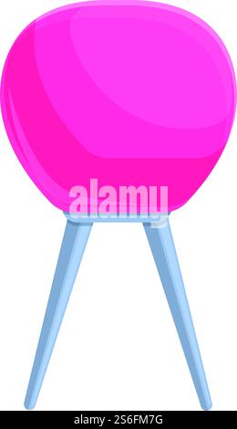 Symbol für technischen Widerstand. Cartoon des technischen Widerstands Vektor-Symbols für Webdesign isoliert auf weißem Hintergrund. Konstruktionswiderstand Icon, Cartoon-Stil Stock Vektor