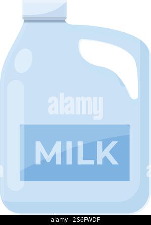 Symbol für Milchkanister. Cartoon des Milchkanister Vektor-Icons für Web-Design isoliert auf weißem Hintergrund. Milchkanister-Symbol, Cartoon-Stil Stock Vektor