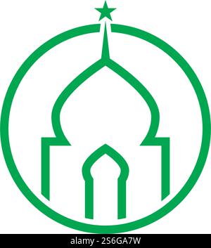 Islamisches Logo und Vektordesign Stock Vektor