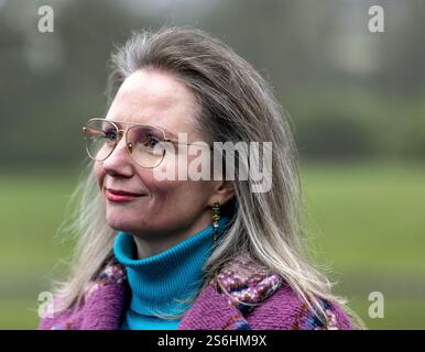 DER HAAG - Fleur Agema, Minister für Gesundheit, Wohlfahrt und Sport, spricht vor der Presse im Catshuis für den wöchentlichen ministerrat. ANP REMKO DE WAAL niederlande raus - belgien raus Stockfoto