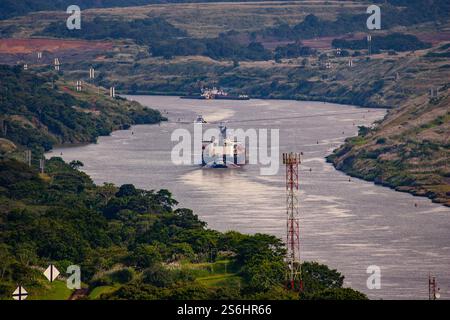 Chagres River Teil des Panamakanals, Panama Stockfoto