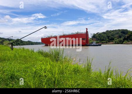Chagres River Teil des Panamakanals, Panama Stockfoto