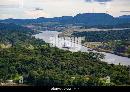 Chagres River Teil des Panamakanals, Panama Stockfoto