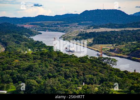 Chagres River Teil des Panamakanals, Panama Stockfoto