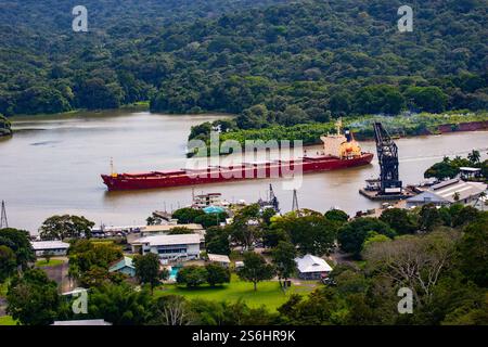 Chagres River Teil des Panamakanals, Panama Stockfoto
