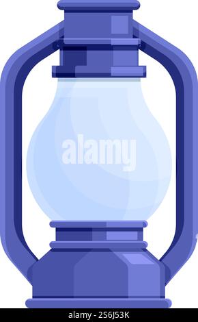 Symbol für Kerosin-Öl-Lampe. Cartoon und flach von Kerosin Öl Lampe Vektor Symbol für Web Design isoliert auf weißem Hintergrund. Kerosin-Öl-Lampe Symbol, Zeichentrick und flacher Stil Stock Vektor