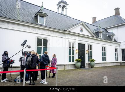 DER HAAG - Fleur Agema, Minister für Gesundheit, Wohlfahrt und Sport, spricht vor der Presse im Catshuis für den wöchentlichen ministerrat. ANP REMKO DE WAAL niederlande raus - belgien raus Stockfoto