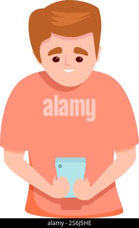 Symbol für geheime Nachrichten. Cartoon des geheimen Nachrichtenvektorsymbols für Webdesign isoliert auf weißem Hintergrund. Geheime Botschaften, Symbol im Cartoon-Stil Stock Vektor