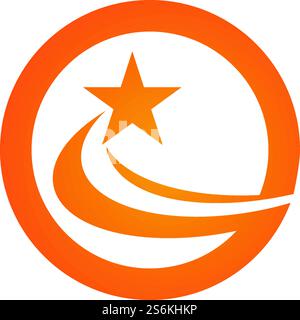 Sternenlogos Stock Vektor