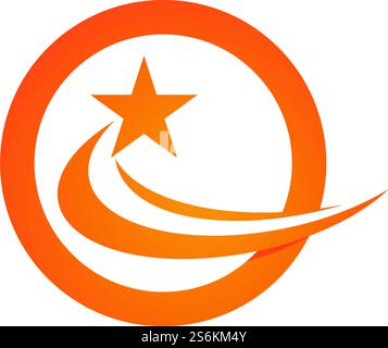 Sternenlogos Stock Vektor