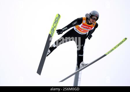 Schonach, Deutschland. Januar 2025. Jarl Magnus Riiber (Norwegen) beim FIS Weltcup Nordische Kombination Schonach 2025 Credit: dpa/Alamy Live News Stockfoto