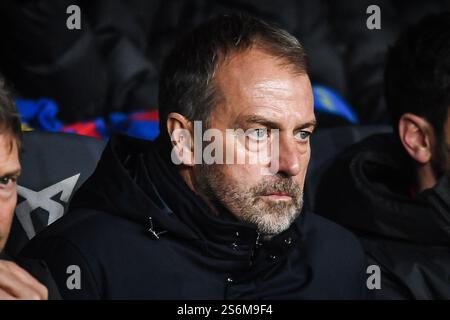 Barcelona, Espagne. Januar 2025. Hansi-FILM von Barcelona während des spanischen Pokals, Copa del Rey, Achtelfinale des FC Barcelona gegen Real Betis am 15. Januar 2025 bei Estadi Olimpic Lluis Companys in Barcelona, Spanien - Foto Matthieu Mirville (Sergio Ros)/DPPI Credit: DPPI Media/Alamy Live News Stockfoto