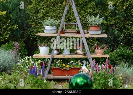Gartendekoration Stockfoto