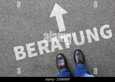 Beratungsberater, Hilfe Support Beratung Problemlösung Geschäftsmann Geschäftsmann Geschäftsmann Konzept Kundenservice Stockfoto