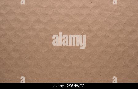 Recycelte Papptextur als Hintergrund mit Platz für Ihren Text oder Ihr Bild Stockfoto