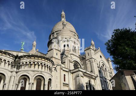 Basilika des Heiligen Herzens - Sacré Coeur Stockfoto