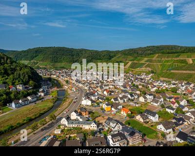 Dernau, Ahr, Ahrtal, Eifel, Rheinland-Pfalz, Deutschland Stockfoto