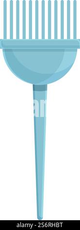 Haarfärbepinsel Icon Cartoon Vektor. Haarfarben-Werkzeug. Stylistenfarbe. Haarfärbepinsel Icon Cartoon Vektor. Haarfarben-Werkzeug Stock Vektor