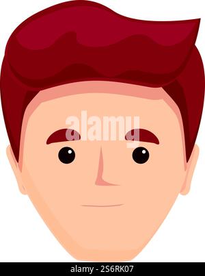 Junge Artikulation Icon Cartoon Vektor. Englisch. Schalltherapie. Junge Artikulation Icon Cartoon Vektor. Englisch Stock Vektor