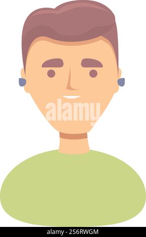 Sound Ohrstöpsel Symbol Cartoon Vektor. Medizinischer Schutz. Gehörschutzstöpsel. Sound Ohrstöpsel Symbol Cartoon Vektor. Medizinischer Schutz Stock Vektor