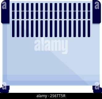 Wärmekonvektor-Symbol Cartoon-Vektor. Heizung elektrisch. Raumverkleidung. Wärmekonvektor-Symbol Cartoon-Vektor. Heizung elektrisch Stock Vektor