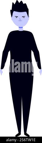 Zombie Kostüm Icon Cartoon Vektor. Niedlicher Charakter. Karnevalsmonster. Zombie Kostüm Icon Cartoon Vektor. Niedlicher Charakter Stock Vektor