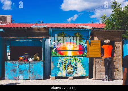 Dominikanische Republik, Provinz Romana, Bayahibe Stockfoto