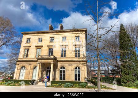 Frankreich, Ile de France, seine-Saint-Denis, Saint-Ouen. Schloss Saint-Ouen-sur-seine Stockfoto