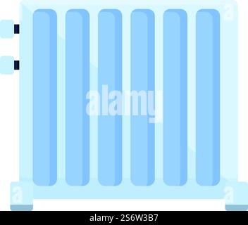 Raumkonvektor Icon Cartoonvektor. Elektrische Heizung. Gas-Heim. Raumkonvektor Icon Cartoonvektor. Elektrische Heizung Stock Vektor