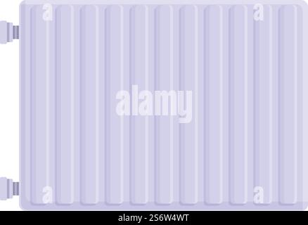 Wasserkonvektor Symbol Cartoon Vektor. Raumheizung. Pfeilfeld. Wasserkonvektor Symbol Cartoon Vektor. Raumheizung Stock Vektor