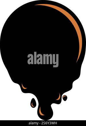 Schokolade Illustration Vektor flache Design Stock Vektor