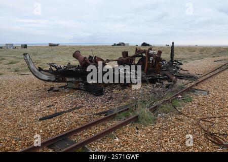 Dungeness-Strand Stockfoto