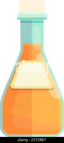 Albanien Ölflasche Icon Cartoon Vektor. Traditionelles Emblem. Gastronomie. Albanien Ölflasche Icon Cartoon Vektor. Traditionelles Emblem Stock Vektor
