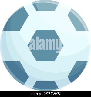 Fußball-Ikone Cartoon Vektor. Spielwarenladen. Kindergeschäft. Fußball-Ikone Cartoon Vektor. Spielwarenladen Stock Vektor