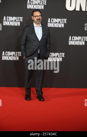 17. Januar 2025, Rom, Latium, Italien: James Mangold während der italienischen Premiere des Films „A Complete Unknown“ von James Mangold. (Kreditbild: © Paolo Pizzi/Pacific Press via ZUMA Press Wire) NUR REDAKTIONELLE VERWENDUNG! Nicht für kommerzielle ZWECKE! Stockfoto