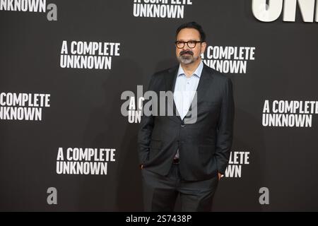 17. Januar 2025, Rom, Latium, Italien: James Mangold während der italienischen Premiere des Films „A Complete Unknown“ von James Mangold. (Kreditbild: © Paolo Pizzi/Pacific Press via ZUMA Press Wire) NUR REDAKTIONELLE VERWENDUNG! Nicht für kommerzielle ZWECKE! Stockfoto