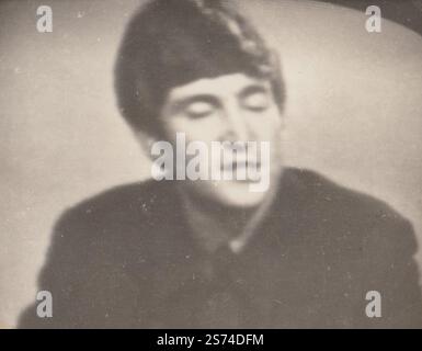Beatle John Lennon In Der Juke Jury, Juni 1963 Stockfoto