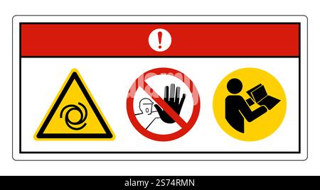 Gefahrenausrüstung Startet Automatisch Symbolzeichen Auf Weißem Hintergrund Stock Vektor