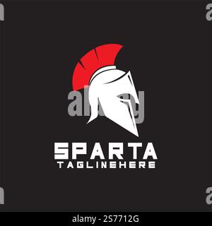 spartan Logo Icon Designs Vektor Stock Vektor