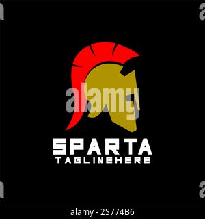 spartan Logo Icon Designs Vektor Stock Vektor