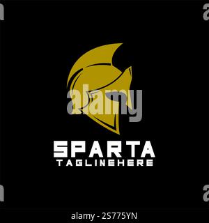 spartan Logo Icon Designs Vektor Stock Vektor