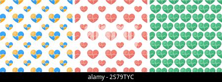 World Down Syndrome Day Seamless Pattern Design in Template handgezeichnete Cartoon Flat Illustration Stock Vektor