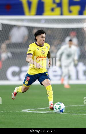 Las Vegas, Usa. Januar 2025. Allegiant Stadium LAS VEGAS, NV - 18. JANUAR: Miami FC tritt am 18. Januar 2025 im Allegiant Stadium in Las Vegas, Nevada, USA gegen den Club América an. (Foto: Alejandro Salazar/PXImages) (Alejandro Salazar/SPP) Foto: SPP Sport Press Photo. /Alamy Live News Stockfoto