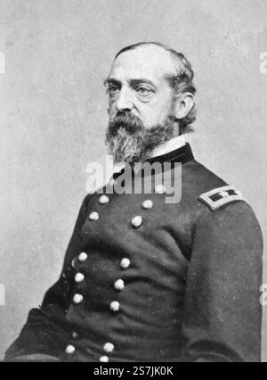 George Meade, George Gordon Meade (1815–1872) Generalmajor der United States Army während des Amerikanischen Bürgerkriegs Stockfoto