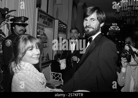 Sissy Spacek und Ehemann Jack Fisk Circa 1980 Credit: Ralph Dominguez/MediaPunch Stockfoto