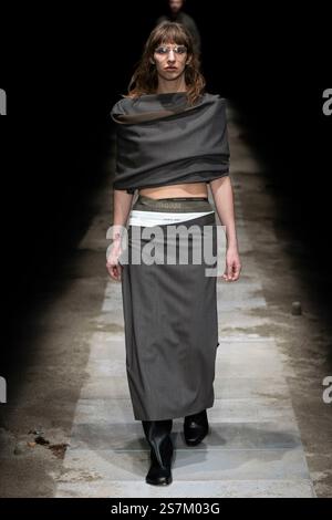 Mailand, Italien. Januar 2025. MAGLIANO MEN Herbst/Winter 2025-2026 Laufsteg während der Milan Fashion Week Herrenmode am 2025. Januar - Mailand, Italien 19/01/2025 Credit: dpa/Alamy Live News Stockfoto